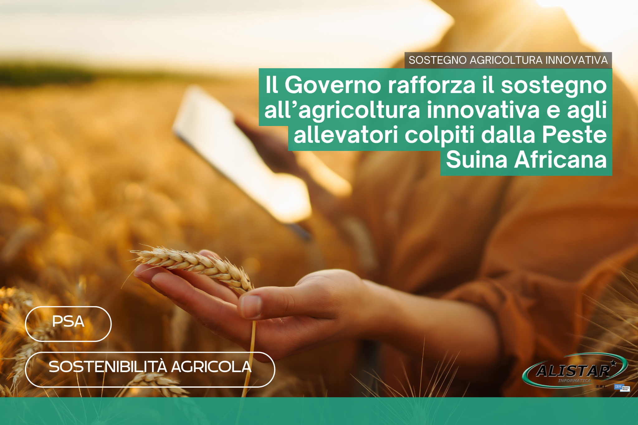 tecnologie innovative per l'agricoltura